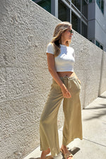 The Need to Have Gauzy Pant-Olive