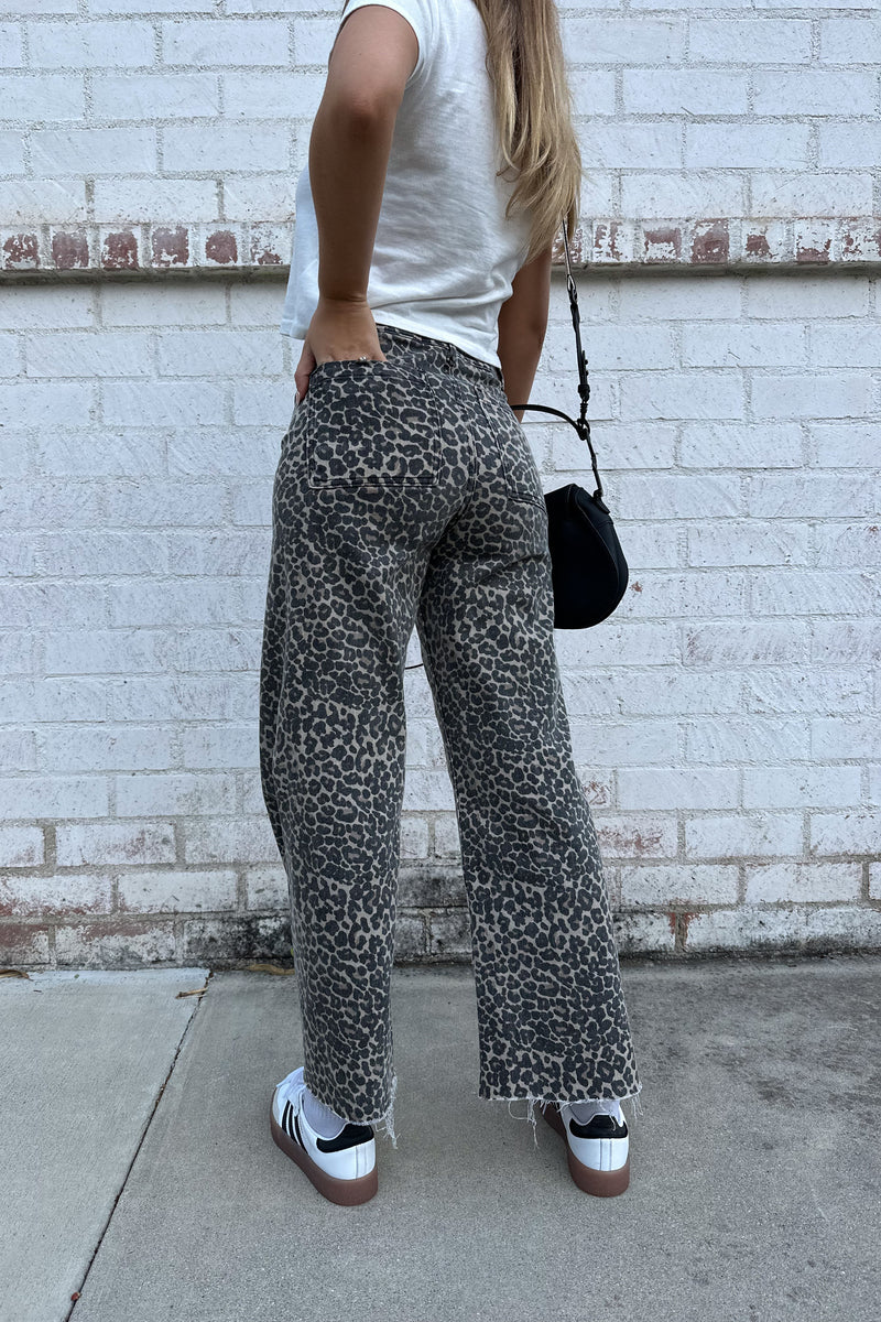 She's a Catch Leopard Pants