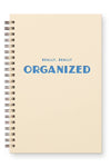 Really Really Organized Undated Weekly Planner Journal