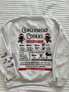 Gingerbread Cookie Embroidered Crewneck