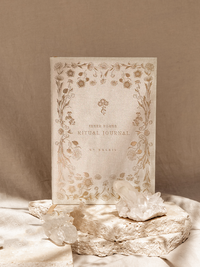 Inner Focus Linen Ritual Journal