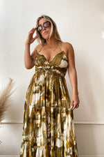The Temecula Maxi Dress-Olive