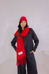 The Stockholm Scarf-Red