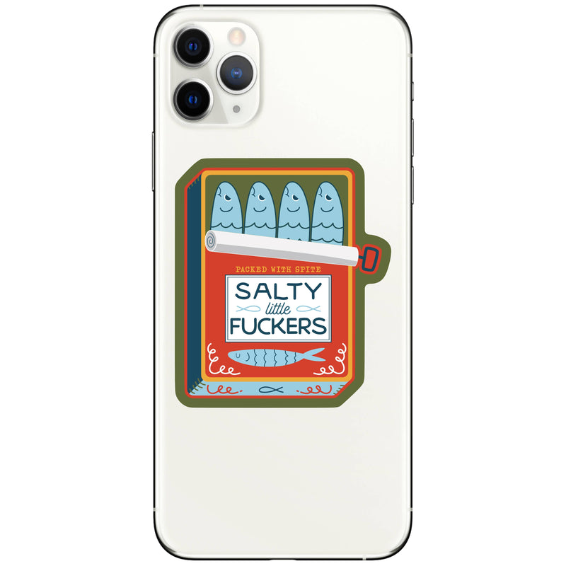 Salty Sardines Vinyl Sticker