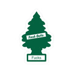 Fresh Outta F’s Tree Vinyl Sticker