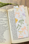 Bookmark With Tassel Pastel Bows