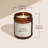 Warm and Cozy Candle