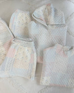 Shades Of Blue Quilted Pastel Set