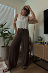 Easy Daze Pant-Brown