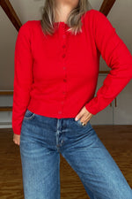 Softest Ever Cardi-Red