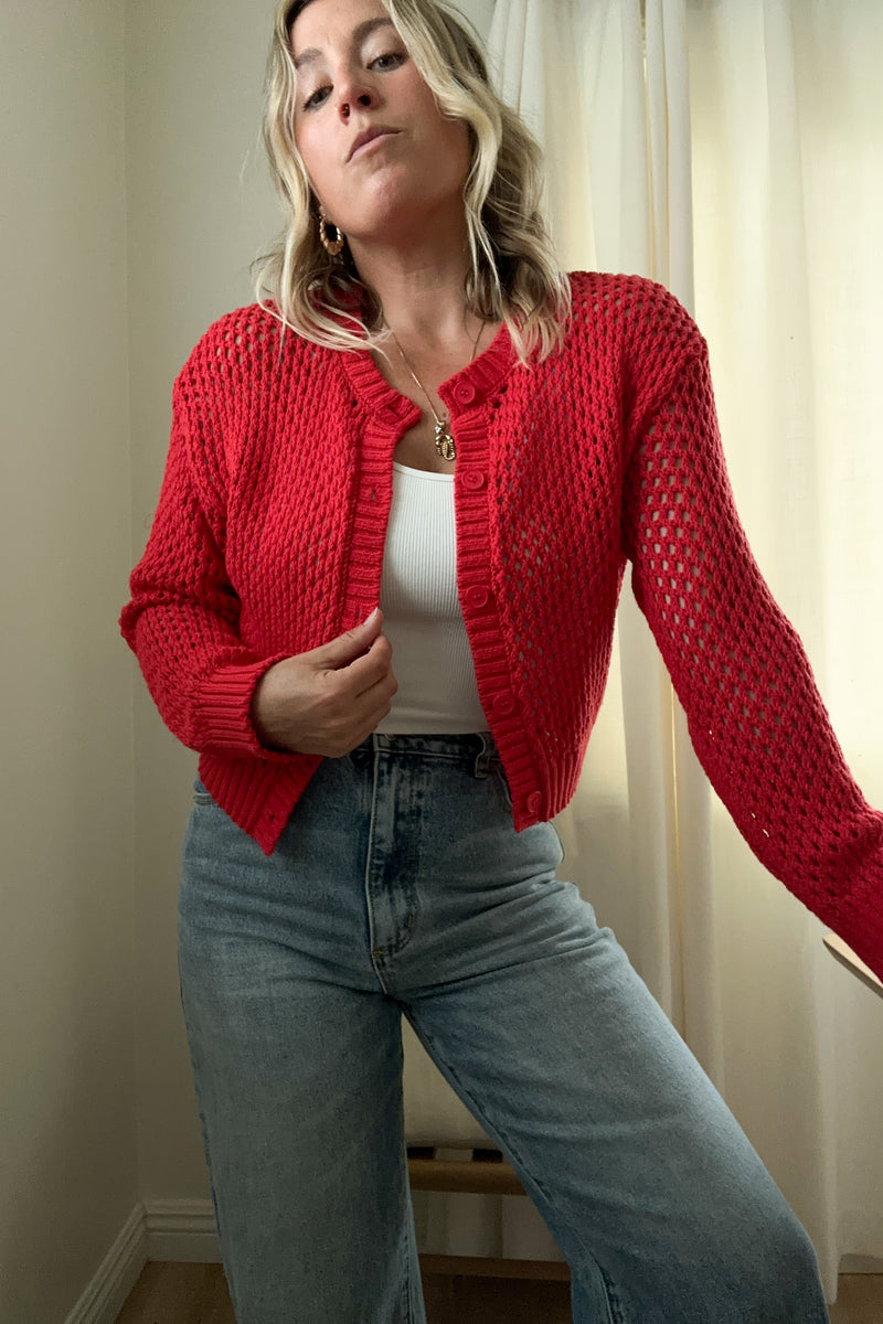 Cherry Cardi