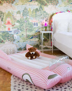 Pink Convertible Kids Sleepover Air Mattress