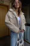 The Angie Reversible Shearling Jacket