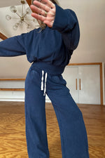 Must Have Sweat Set-Washed Navy