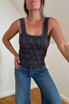 Lace Textured Square Top