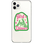 Girl Dinner Vinyl Sticker