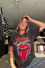 Daydreamer Rolling Stones 1972 Tour Boyfriend Tee