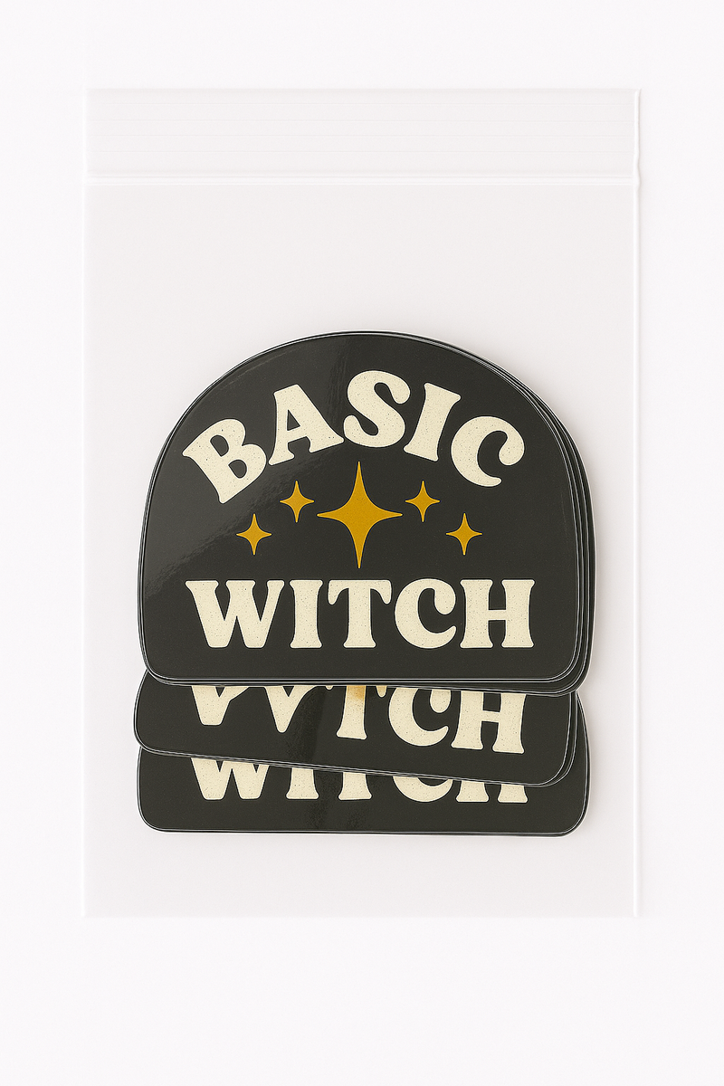Basic Witch Sticker