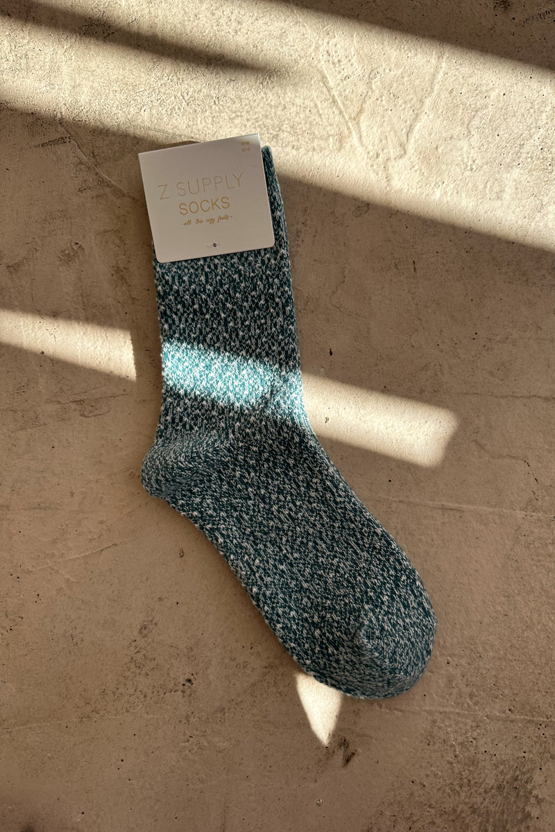 Z Supply Brushed Marled Socks