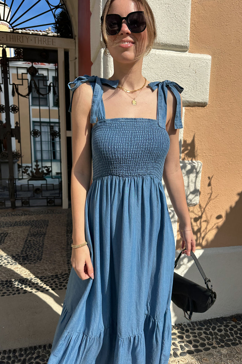 The Love Letter Chambray Dress