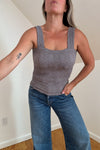 Lace Textured Square Top