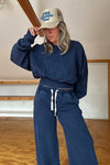 Must Have Sweat Set-Washed Navy
