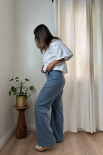 The Chloe Pant-Vintage Blue