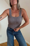 Lace Textured Square Top