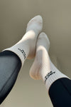 Sporty Socks - 100% Bamboo - Off White