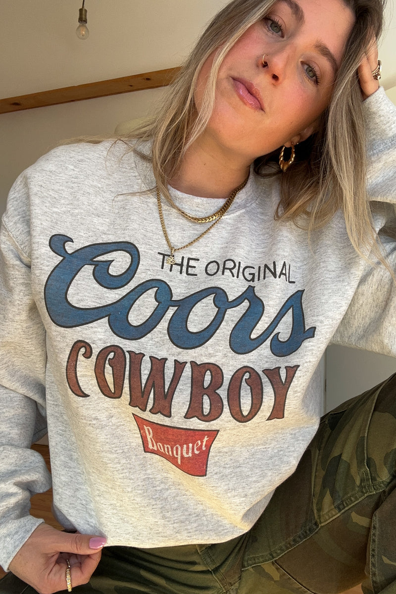 Coors Cowboy Sweatshirt