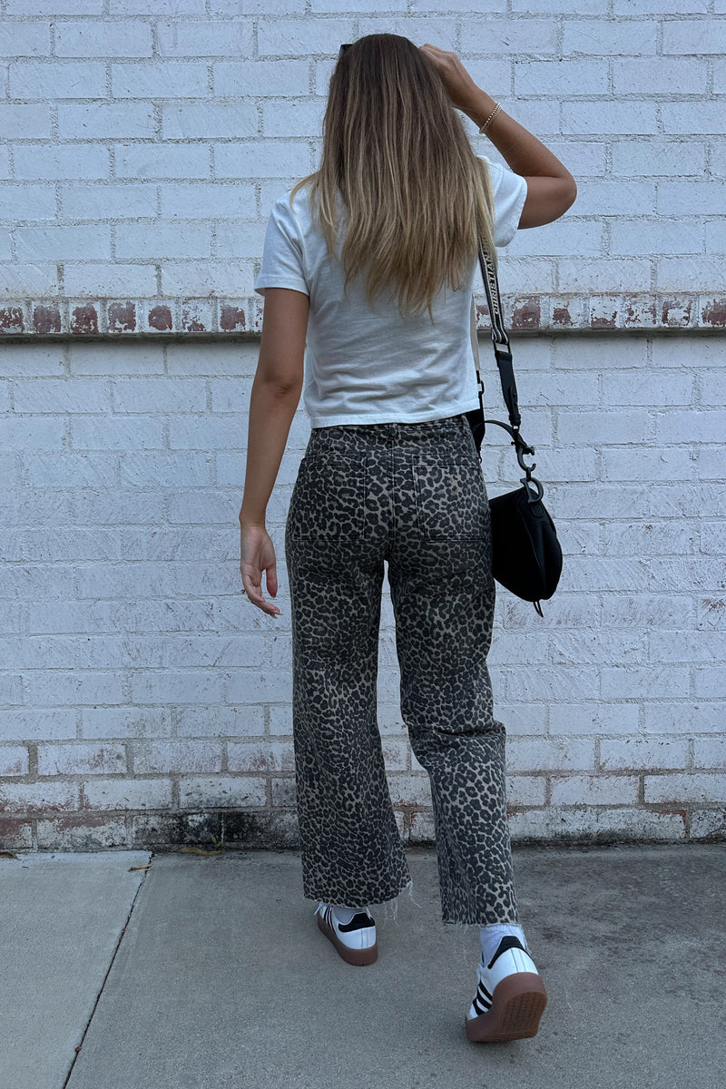 She's a Catch Leopard Pants