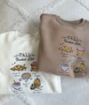 Fall Bucket List Embroidered Sweatshirt: Ivory