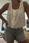 Farm Girl Top-White