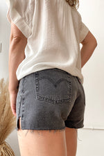 501 Levi's Mini Waist Shorts-Waste Not Want Not