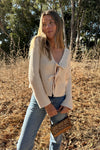 The It Girl Bow Cardi-Ivory