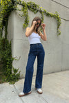 Rolla's Heidi Denim-Dark Vintage Indigo