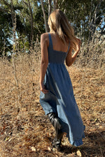 Out in the Fields Denim Dress