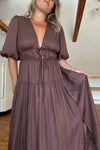 The Effortless Dress-Brown