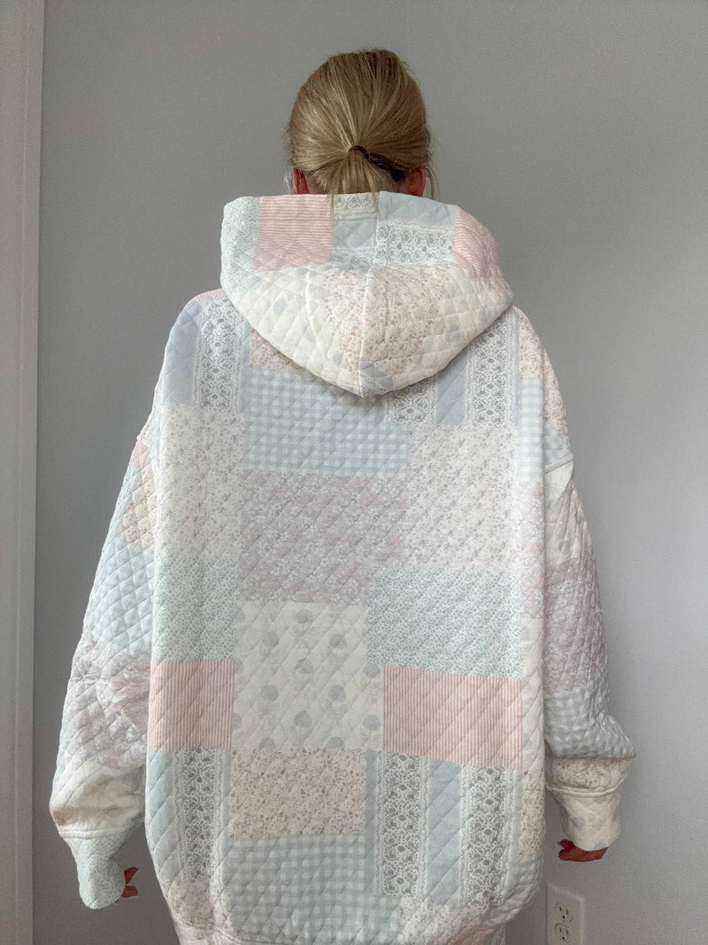 Shades Of Blue Quilted Pastel Set