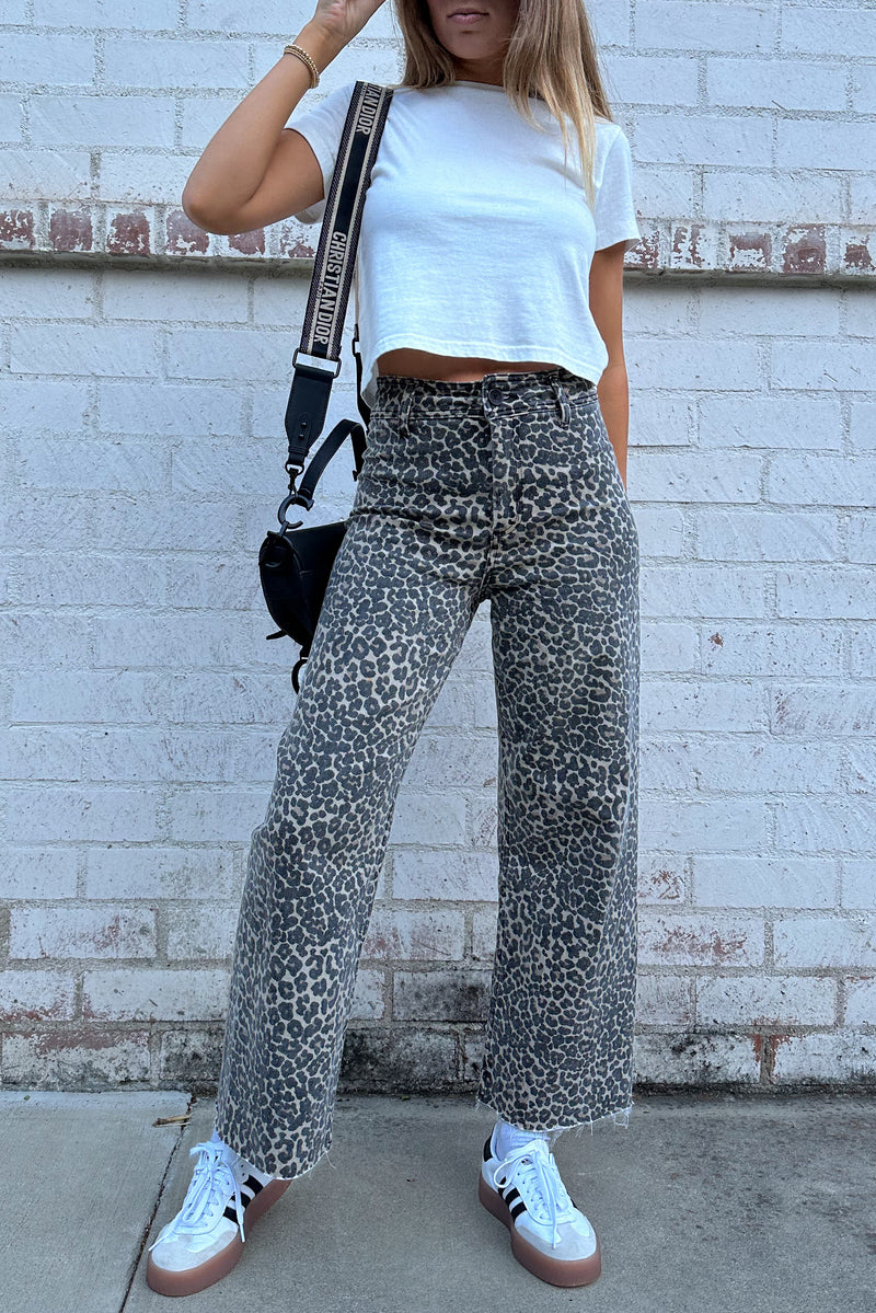 She's a Catch Leopard Pants