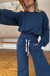 Must Have Sweat Set-Washed Navy