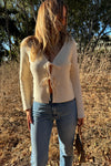 The It Girl Bow Cardi-Ivory