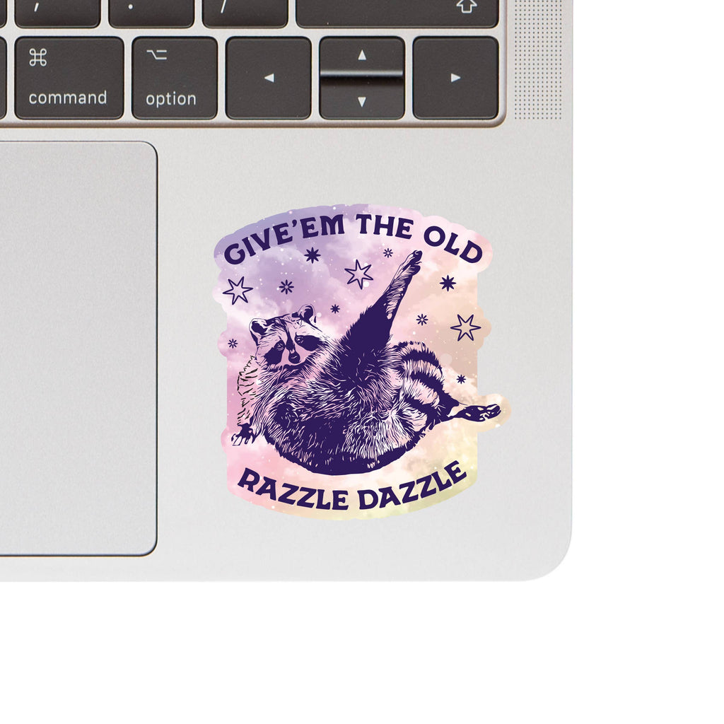 Razzle Dazzle Vinyl Sticker