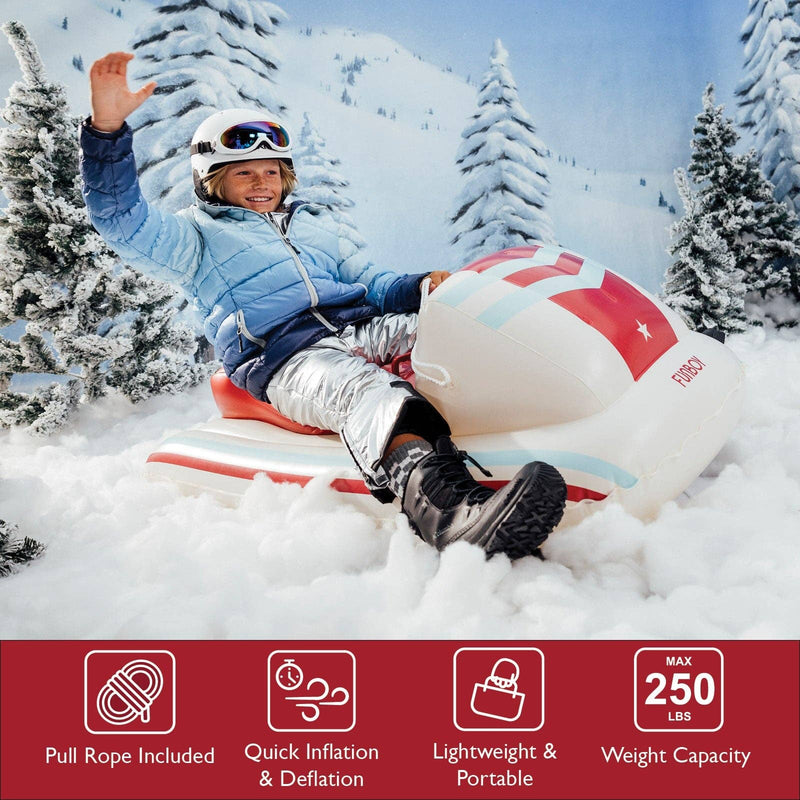 Red Racer Snow Sled