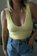 Lace V-neck Tank