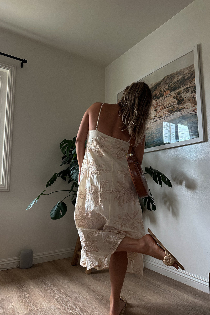 The Maui Embroidered Dress