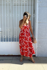 The Poppy Dress-Red