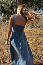 Out in the Fields Denim Dress