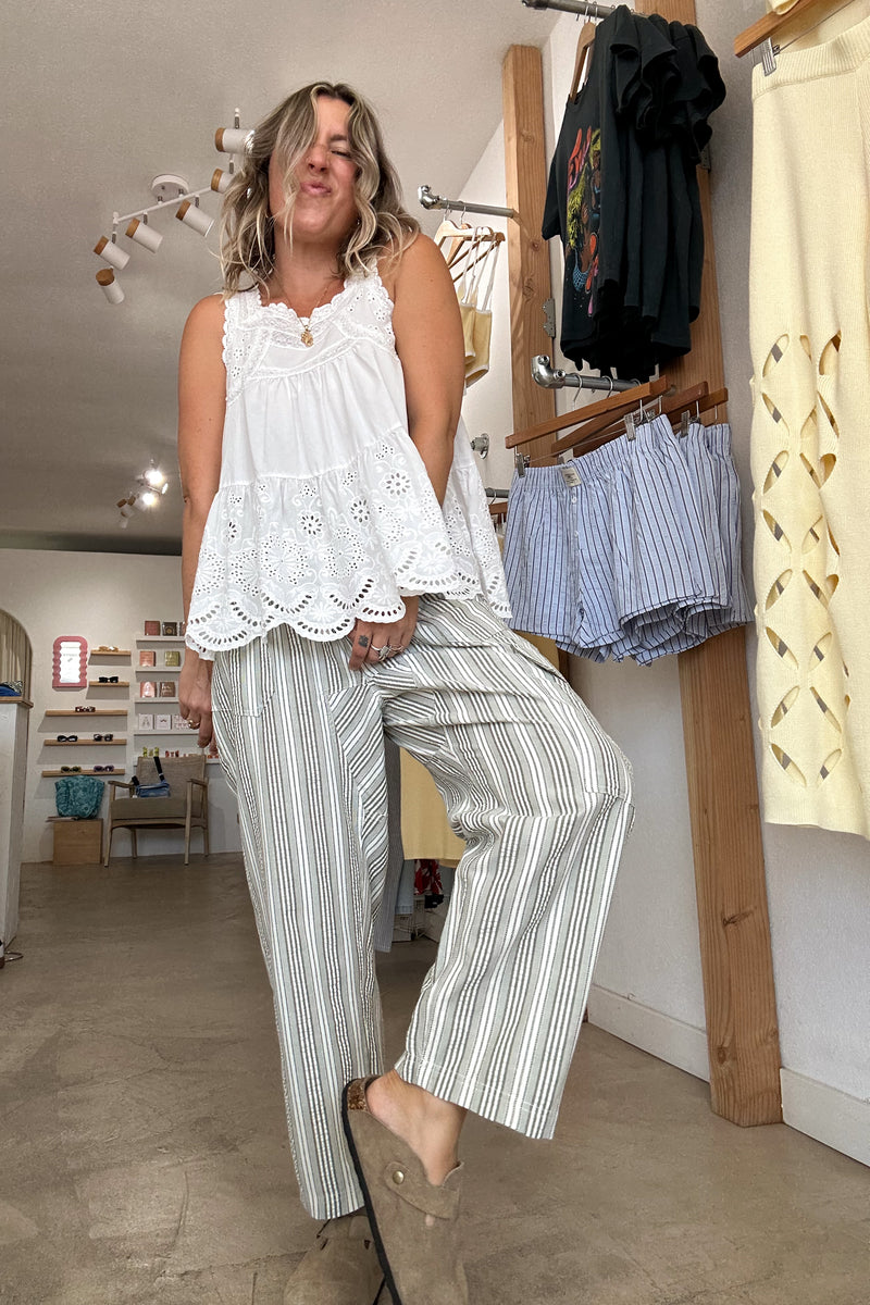 Let it Be Cargo Stripe Pant