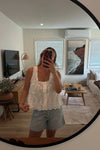 Farm Girl Top-White